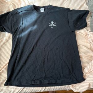 Black Skull Graphic Men's T-Shirt